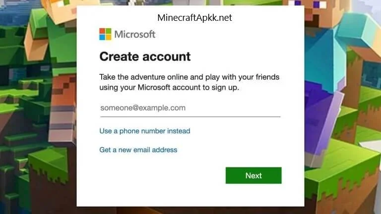 Create a  Mojang account