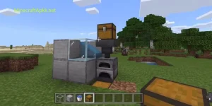 Minecraft 3D graphics and blocks