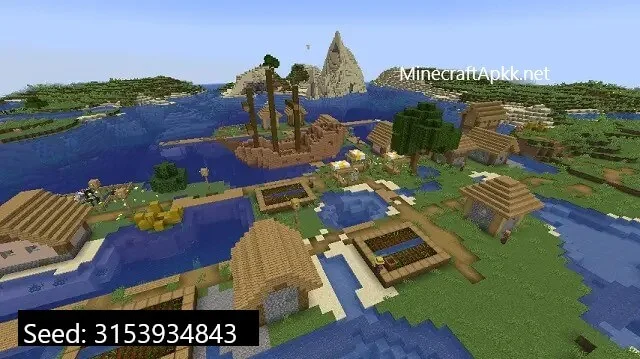 Pirate Village At Spawn Seeds