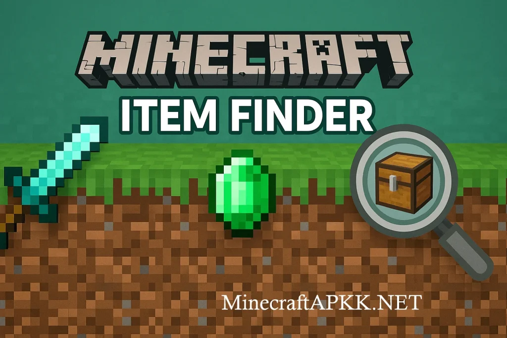Minecraft Item finder tool
